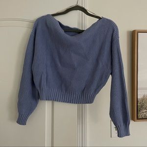 FOREVER 21 OFF THE SHOULDER SWEATER